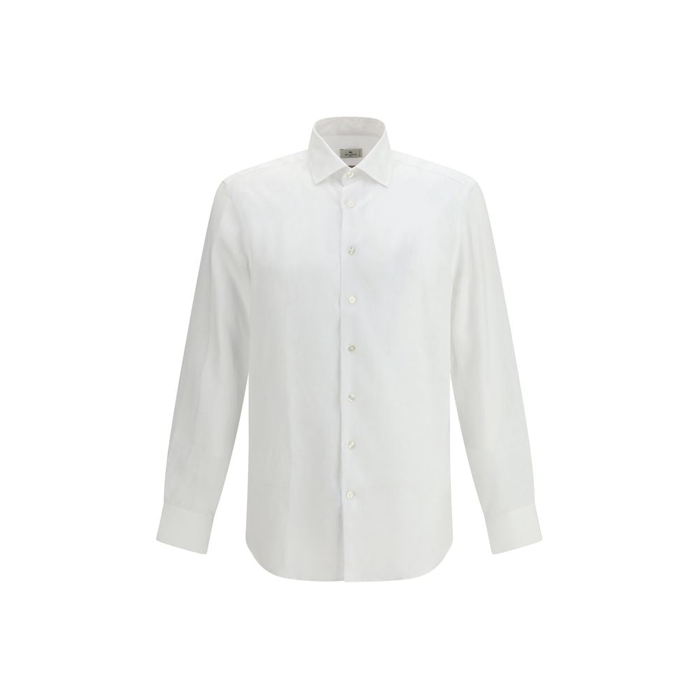 Etro 100% Linen shirt in white