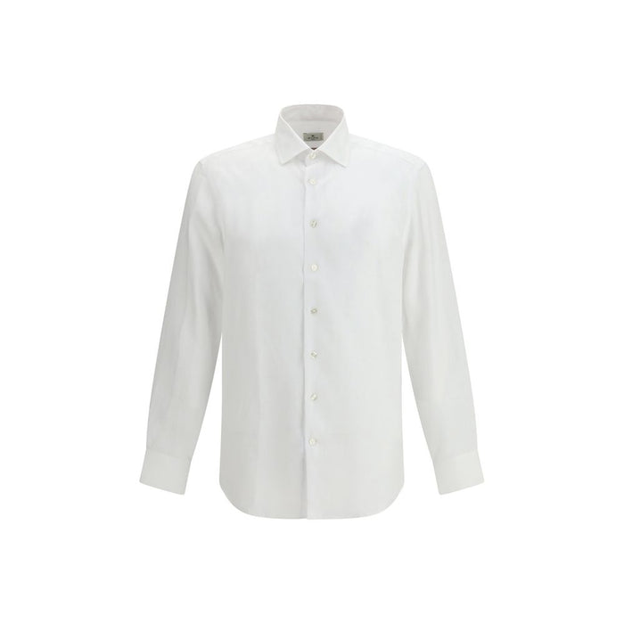 Etro 100% Linen shirt in white