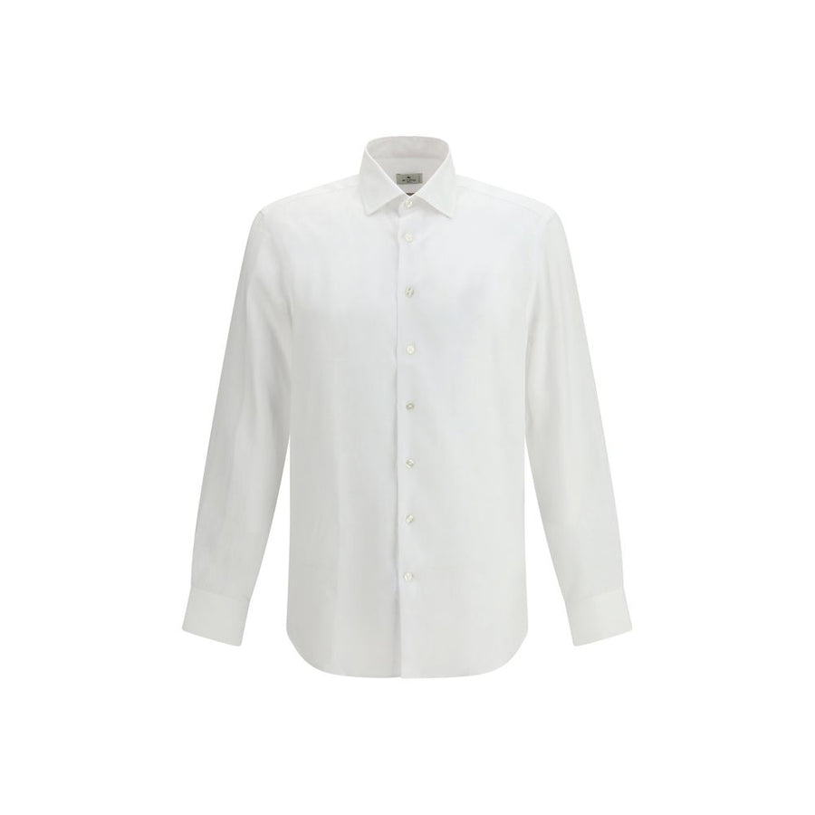 Etro 100% Linen shirt in white
