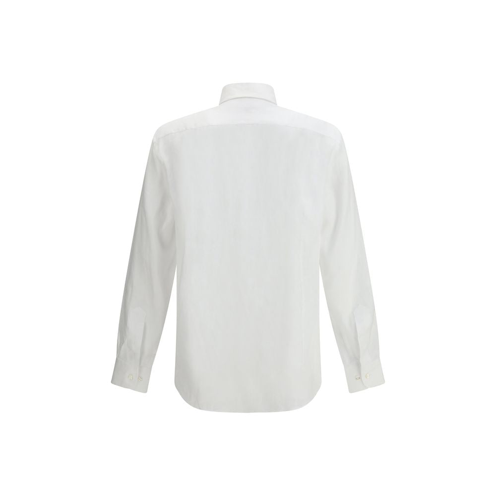 Etro 100% Linen shirt in white — view 2