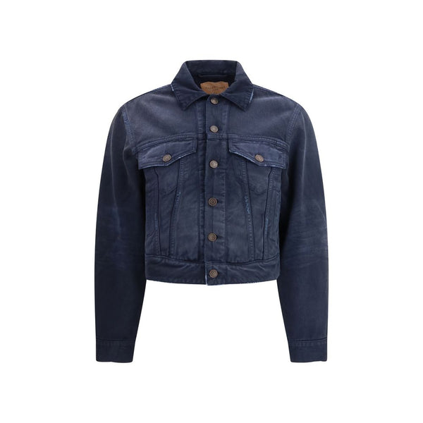 Balenciaga 100% Cotton jacket in navy