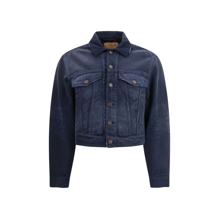 Balenciaga 100% Cotton jacket in navy
