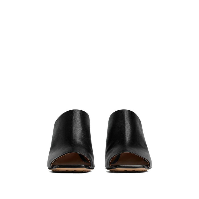 Bottega Veneta Upper: 100% Lamb Leather; Inner: 100% Leather; Insole: 100% Leather; Sole: 100% Rubber mule in black — view 2