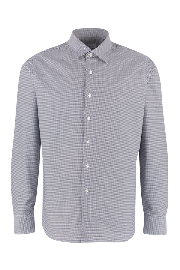 Shirt, Printed Cotton Grey