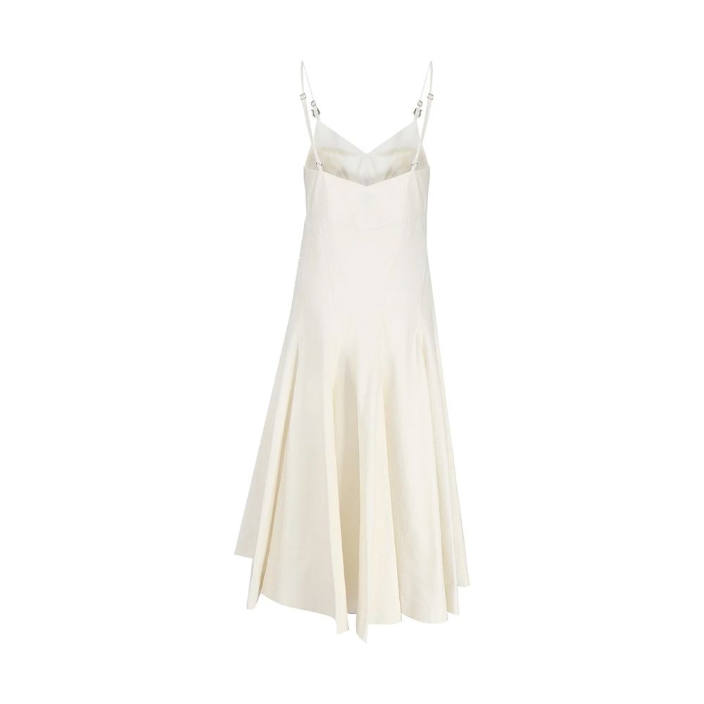 Bottega Veneta 100% Cotton dress in white — view 2