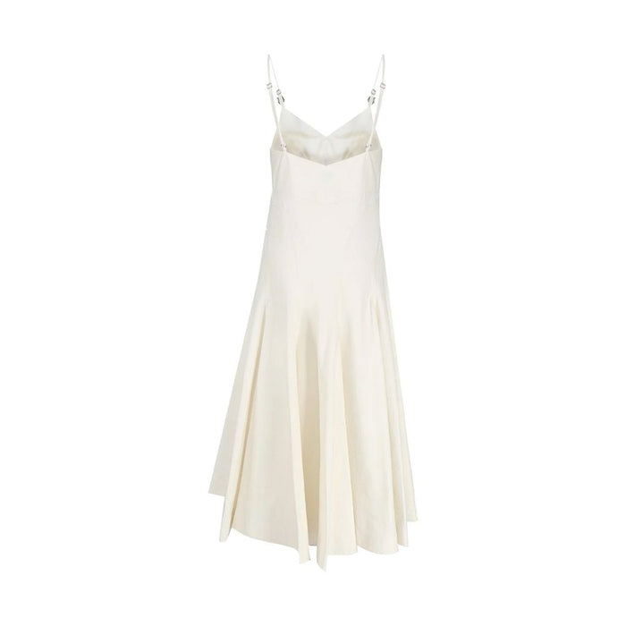Bottega Veneta 100% Cotton dress in white — view 2