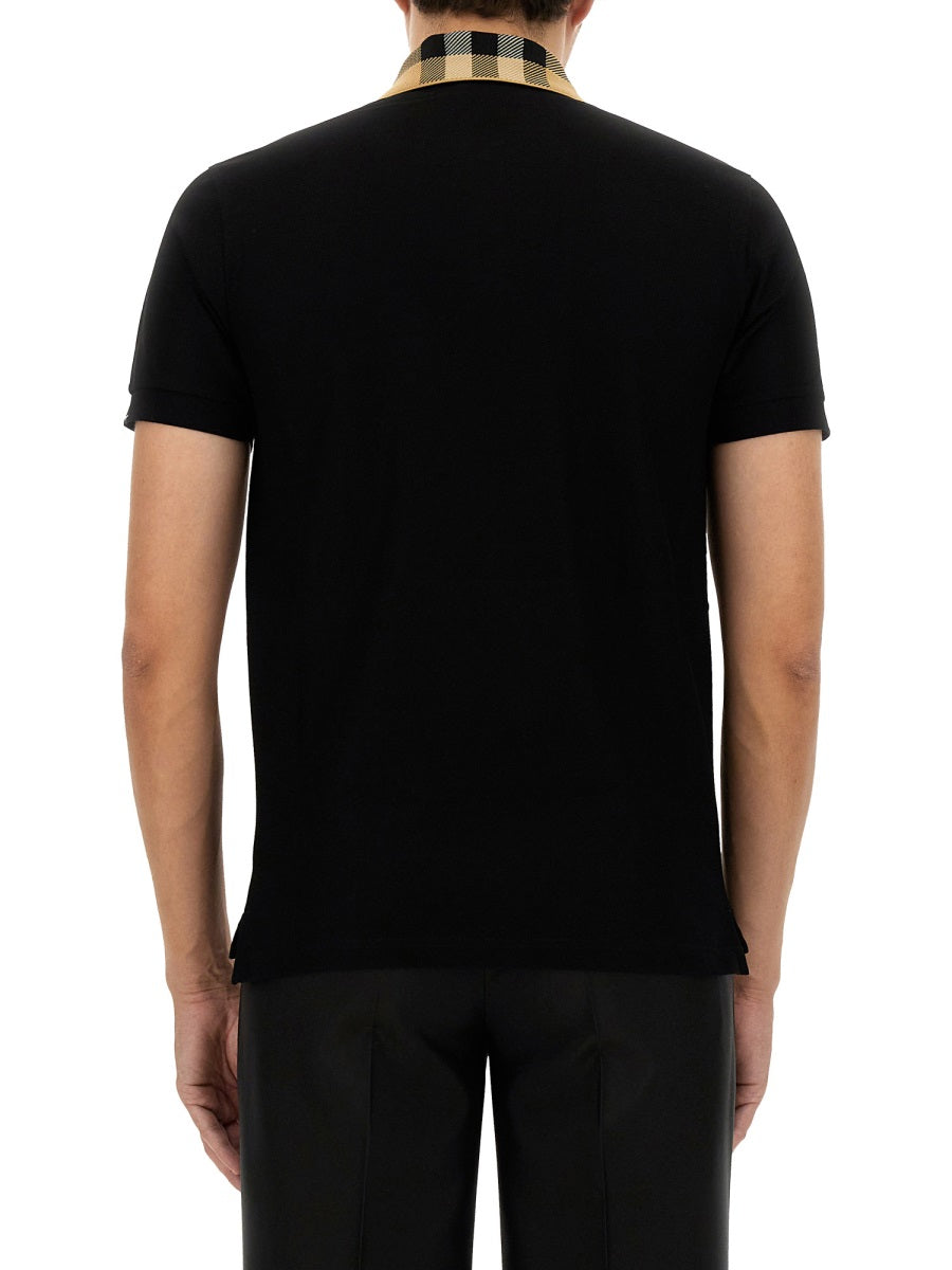 Cotton Polo Black T-shirts