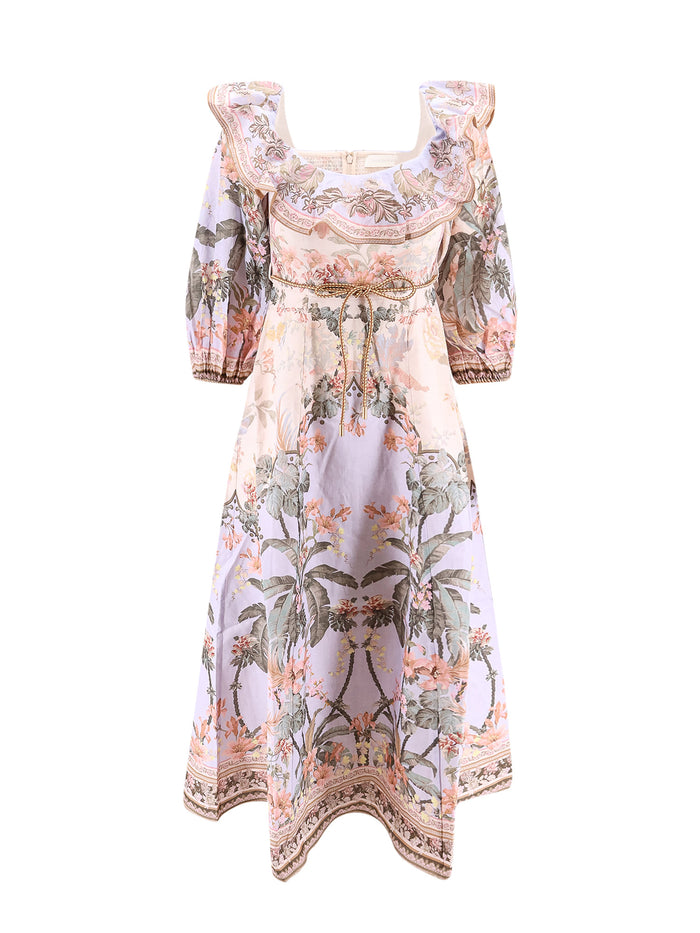 Zimmermann Dresses Multicolour Lino