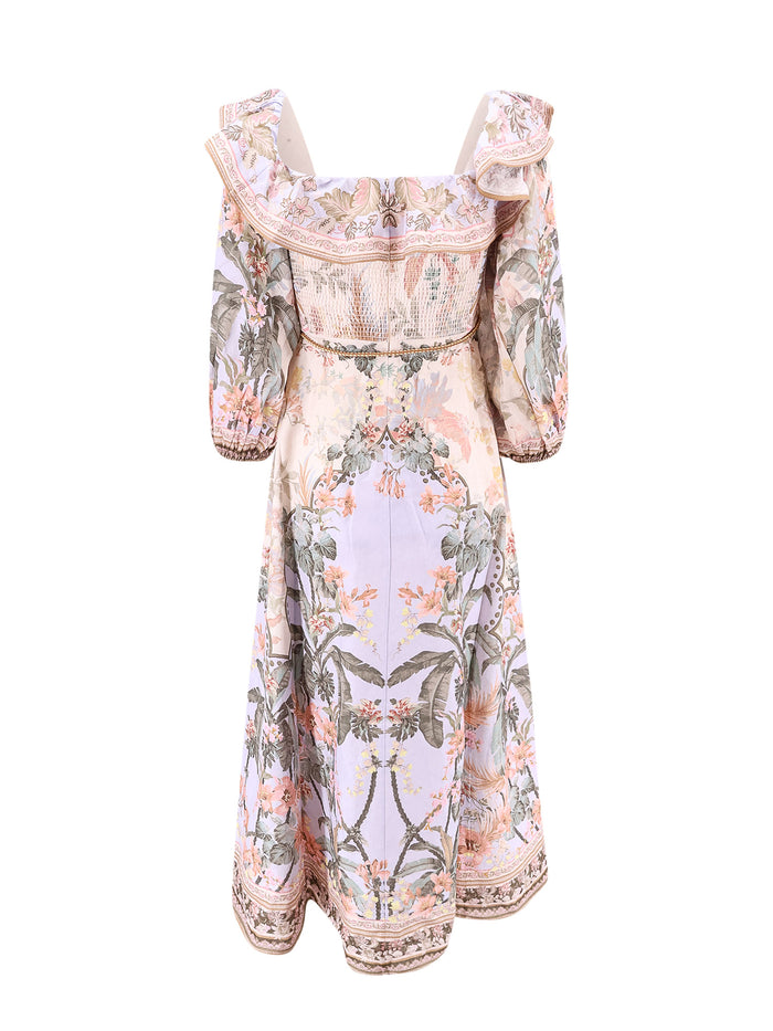 Zimmermann Dresses Multicolour Lino