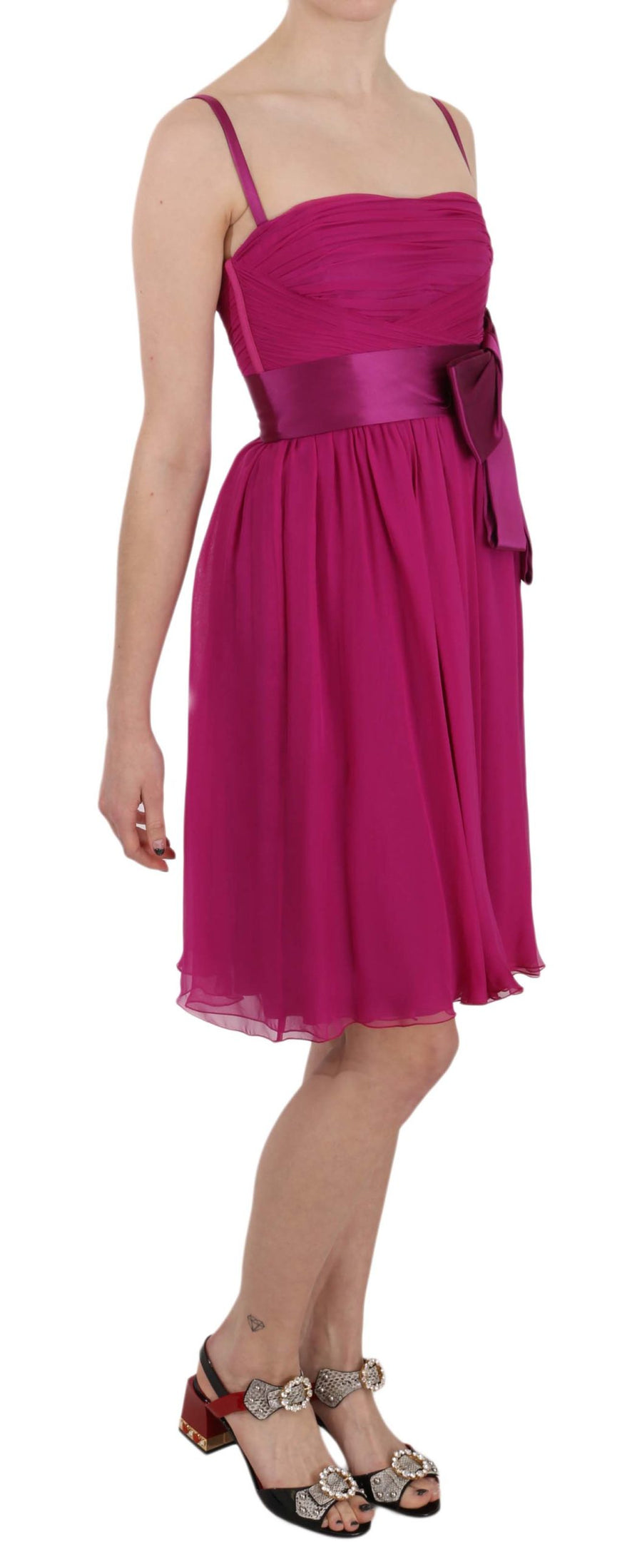 Dolce & Gabbana 100% Silk dress in pink