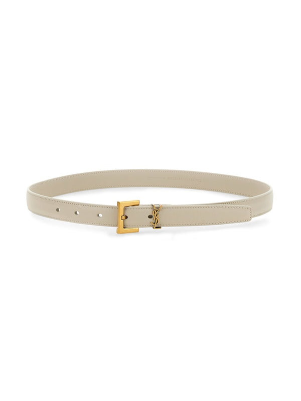 Belt Cassandre Calfskin Beige