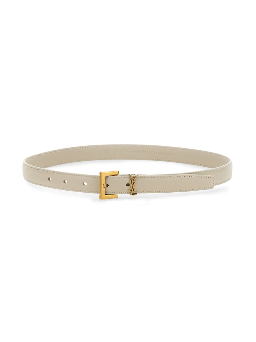 Belt Cassandre Calfskin Beige