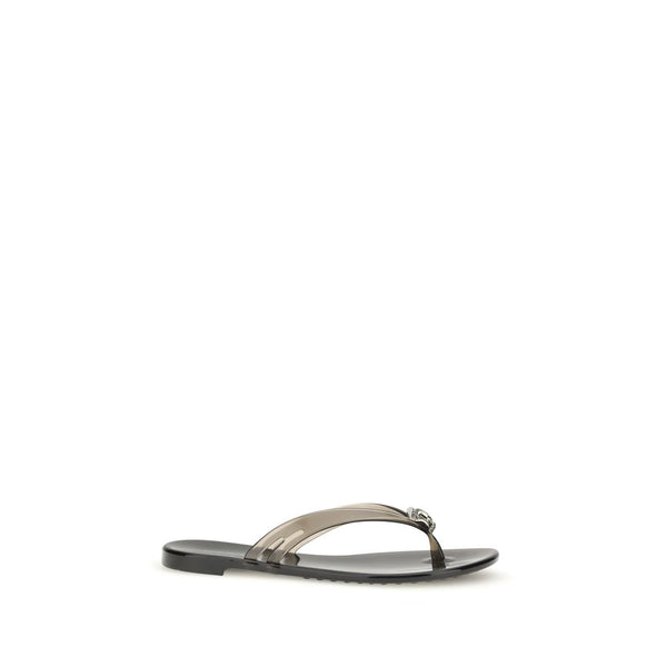 Casadei 100% Thermoplastic Polyurethane sandals in black