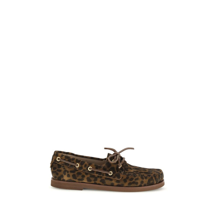Gianvito Rossi Upper: 100% Calf Leather Bos Taurus; Sole: 100% Rubber loafer in brown