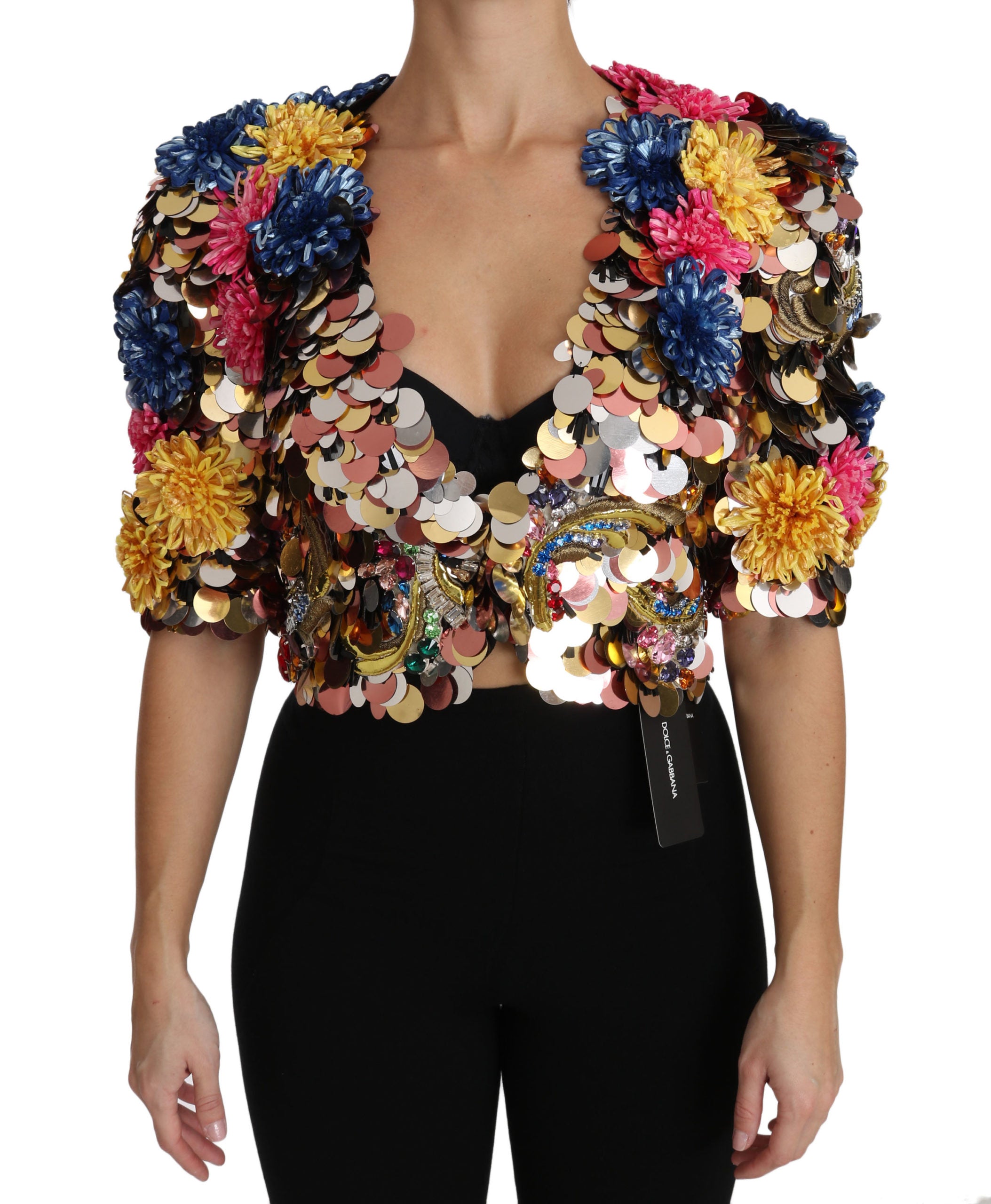 Dolce & Gabbana 30% PA jacket in multicolor — view 4