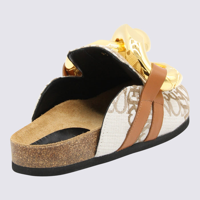 J.w.anderson Flat Shoes Beige _cover Tex Sole El