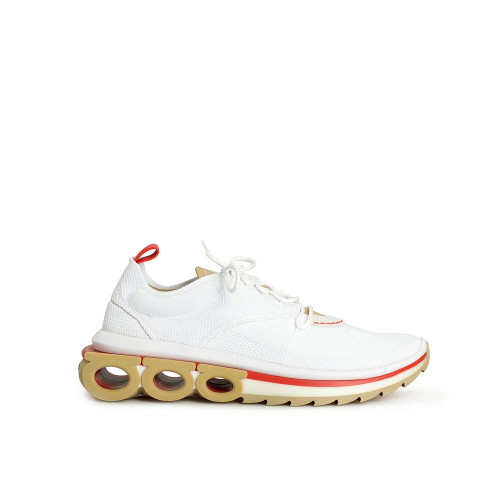 Ferragamo 100% Fabric upper sneaker in white