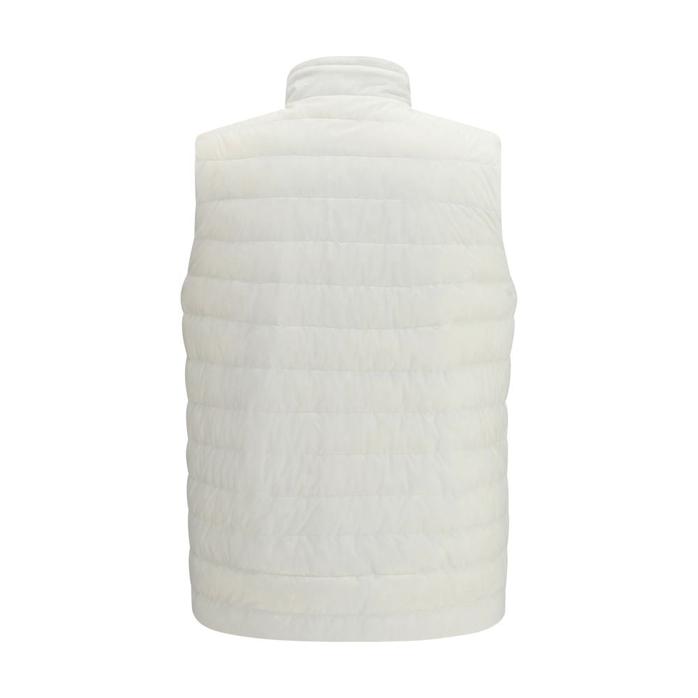 Herno 100% Polyamide gilet in navy — view 4
