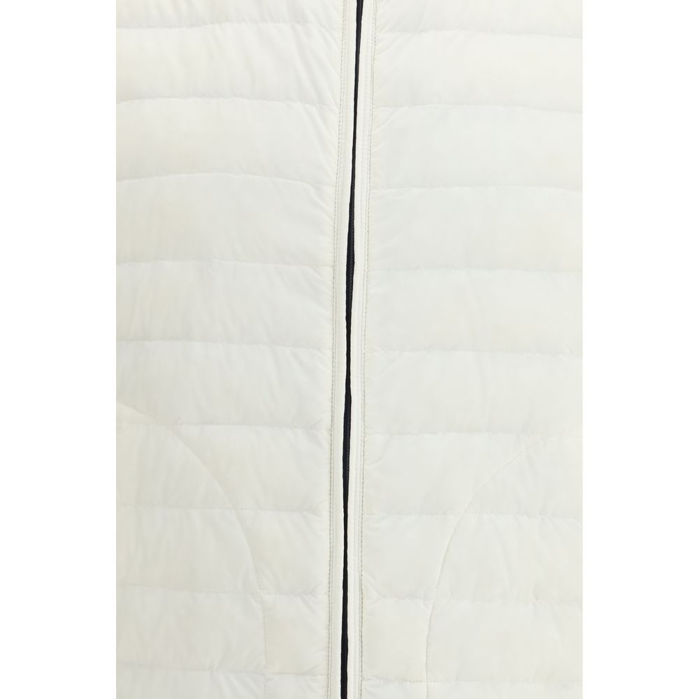 Herno 100% Polyamide gilet in navy — view 6
