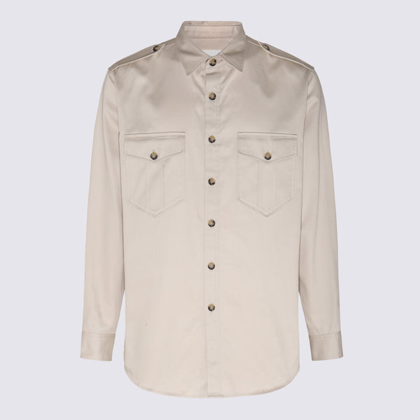 Marant 100% Cotton shirt in beige