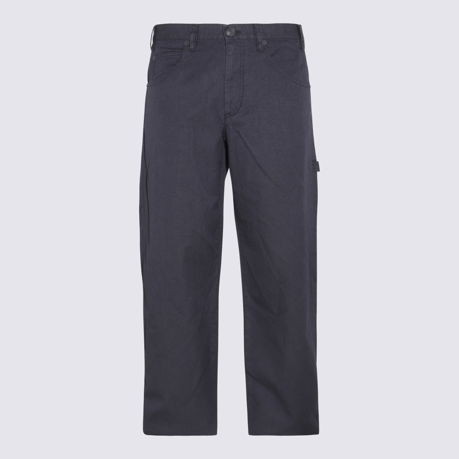Marant 100% Cotton trousers in black