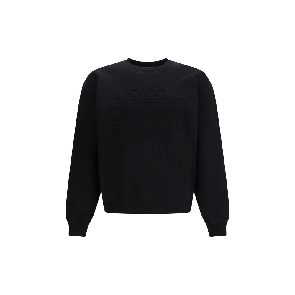 Gucci 100% Cotton sweatshirt in black