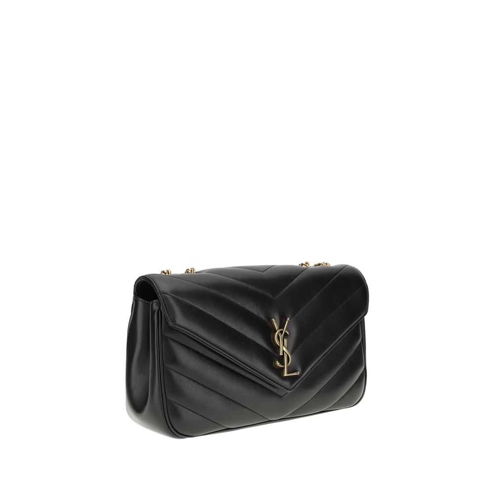 Black Calf Leather Bos Taurus Shoulder Bag
