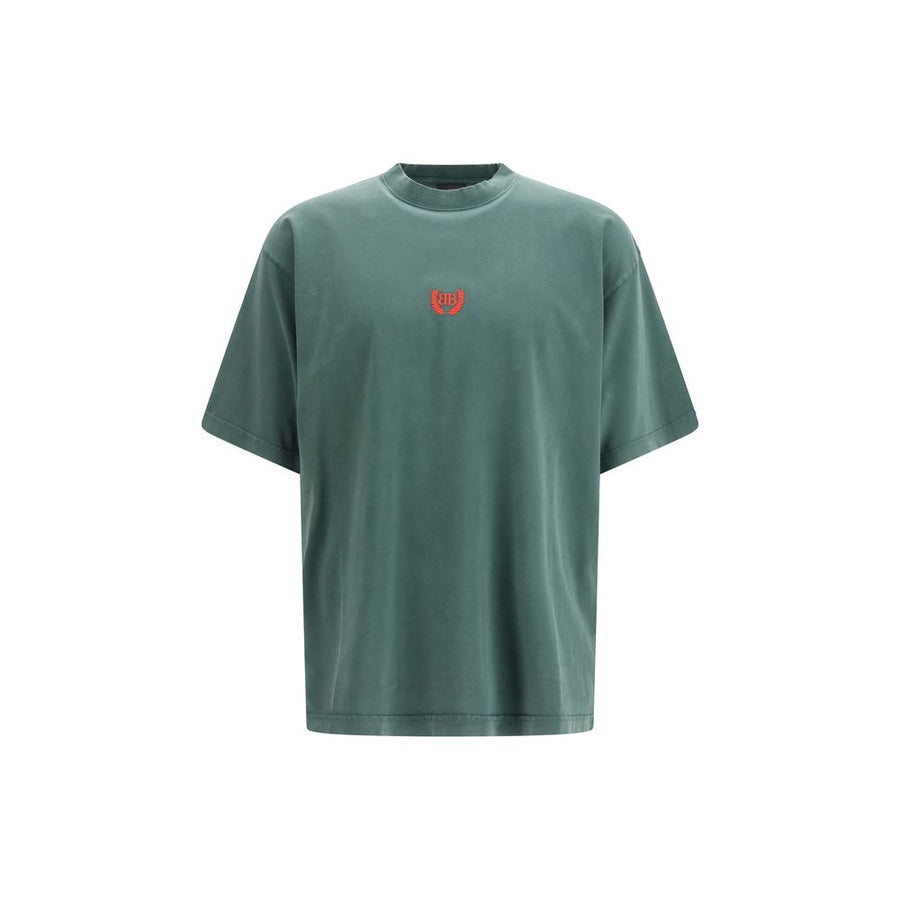 Balenciaga 100% Cotton t-shirt in green