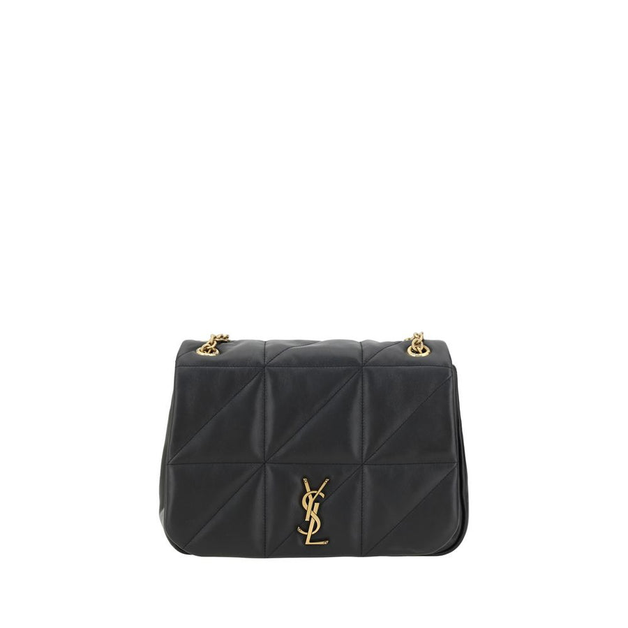 Saint Laurent 100% Lamb Ovis Aries shoulder bag in black