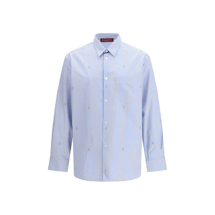 Gucci 100% Cotton shirt in blue