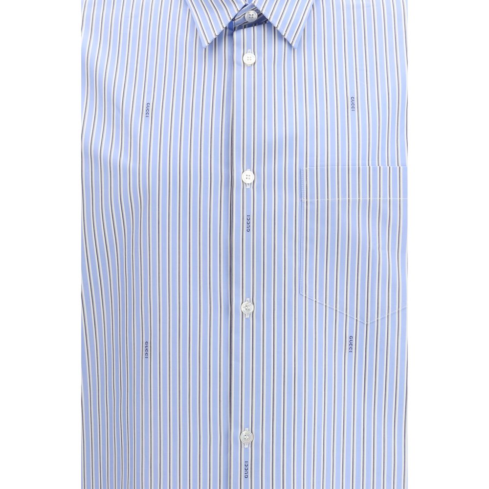 Gucci 100% Cotton shirt in blue — view 3