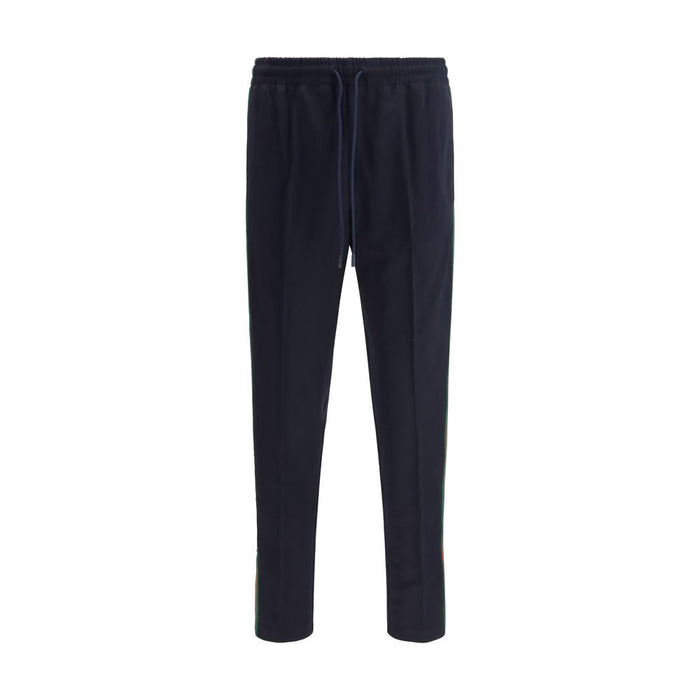 Gucci 55% Polyester 45% Cotton joggers in navy