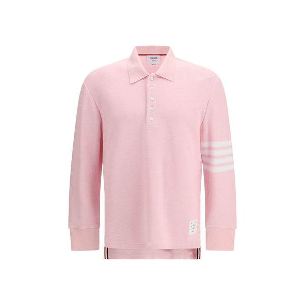 Thom Browne 100% Cotton polo in pink