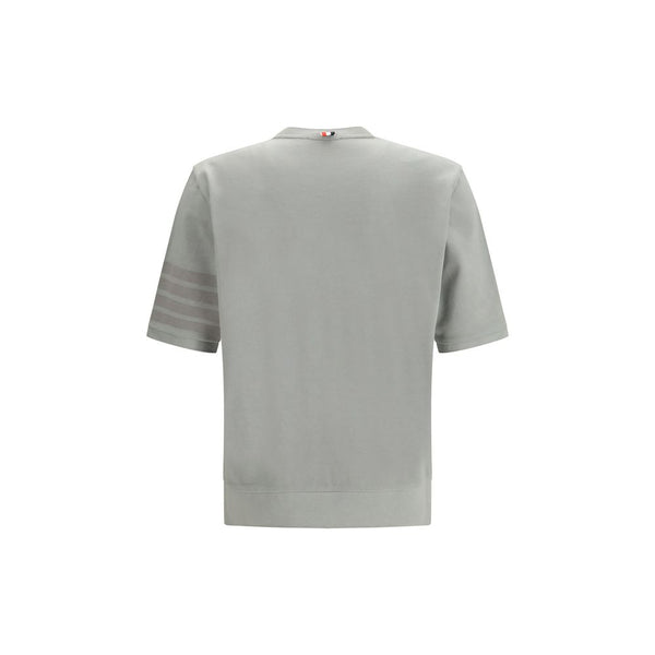 Gray Cotton Sportswear Clothing