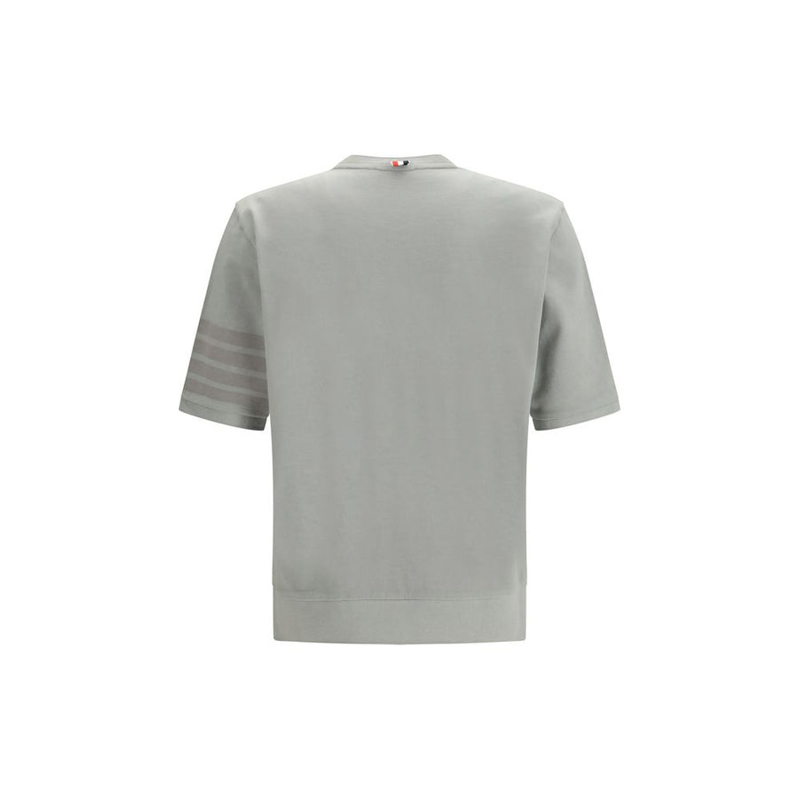 Gray Cotton Sportswear Clothing