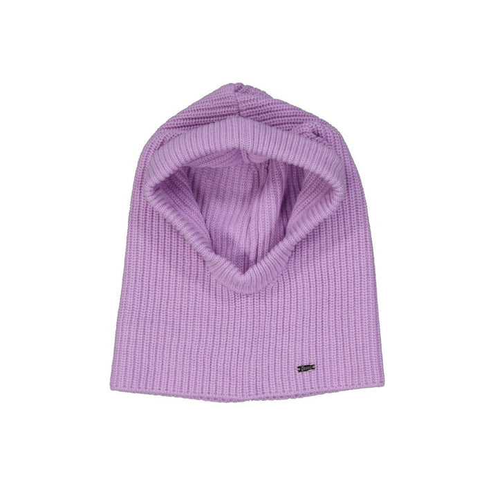 Herno HE-9036287901908 100% Wool beanie in purple — view 2