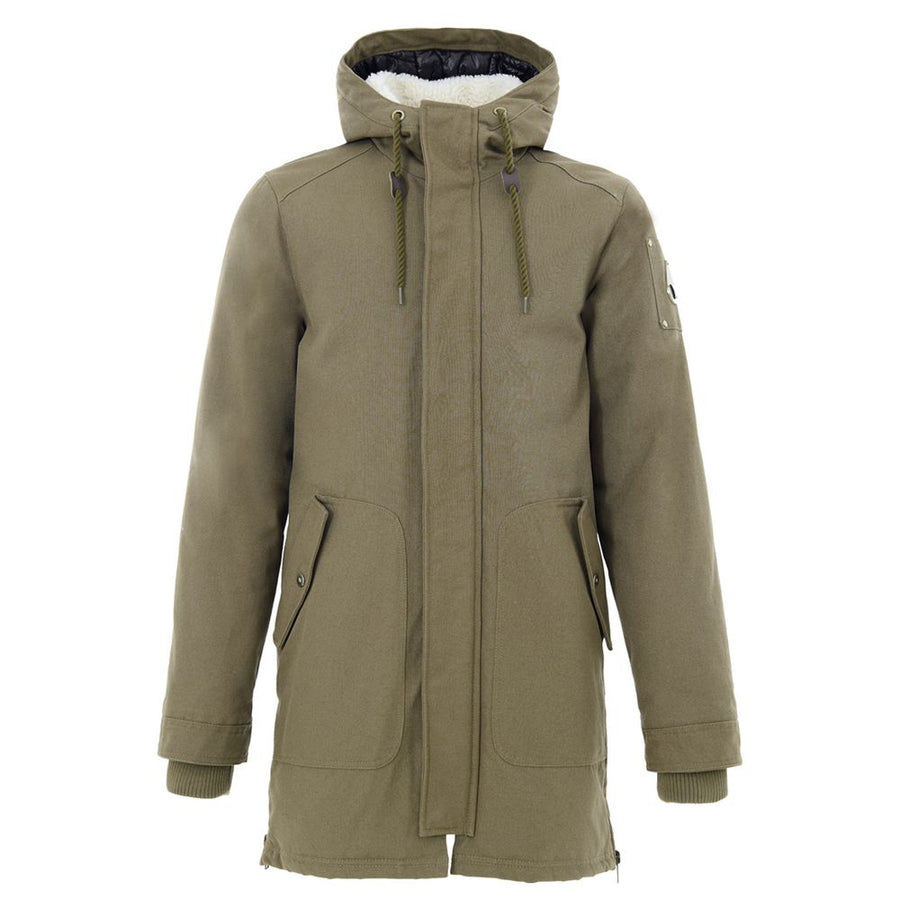 Moose Knuckles 74% Nylon parka in green