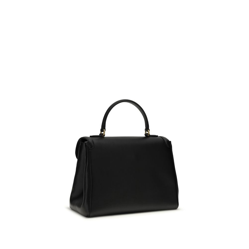 Black Calf Leather Bos Taurus Handbag Bag