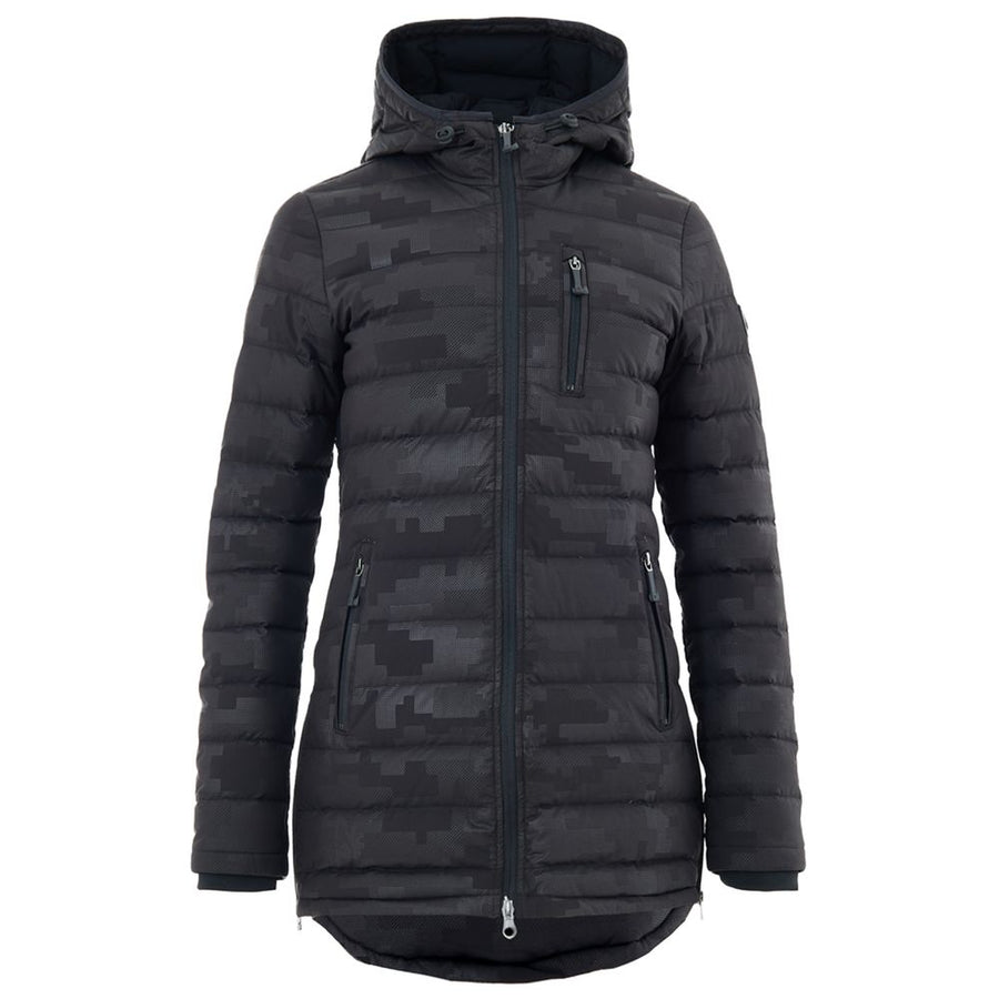 Moose Knuckles 74% Nylon down jacket in black