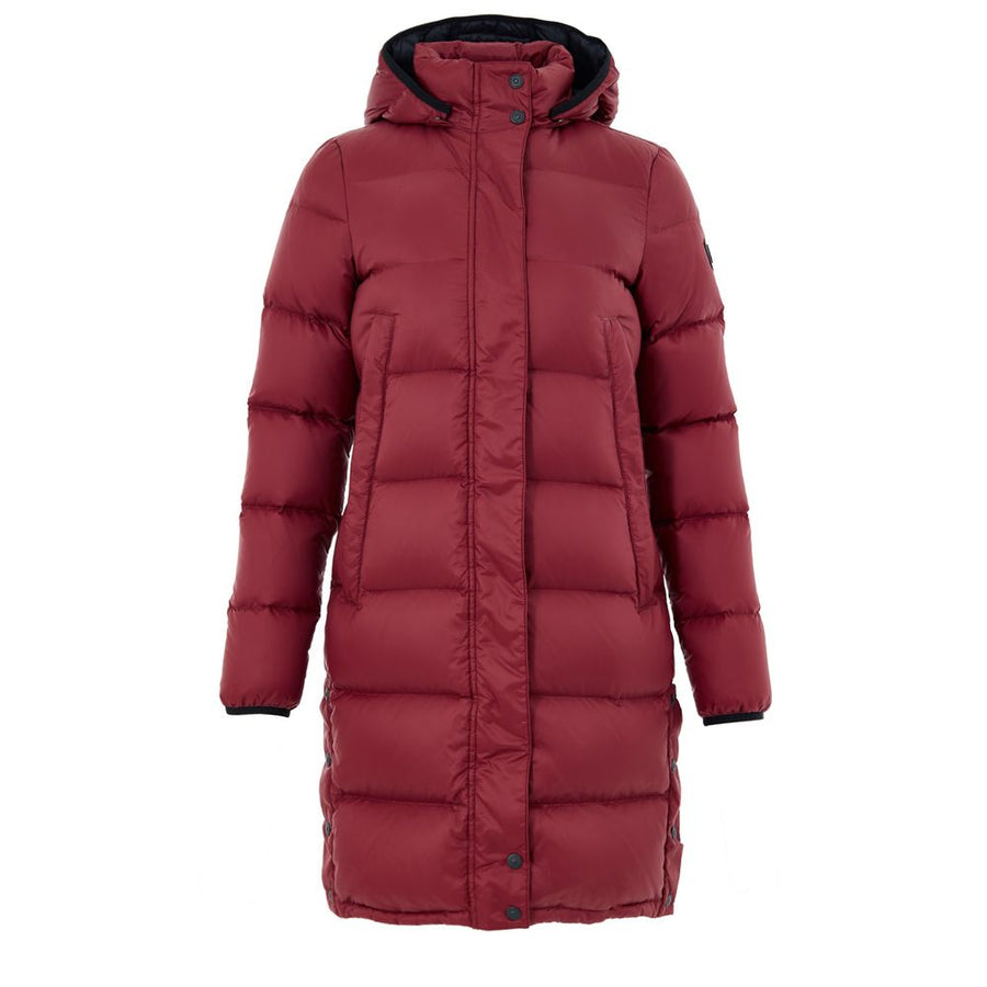 Moose Knuckles 74% Nylon down jacket in red