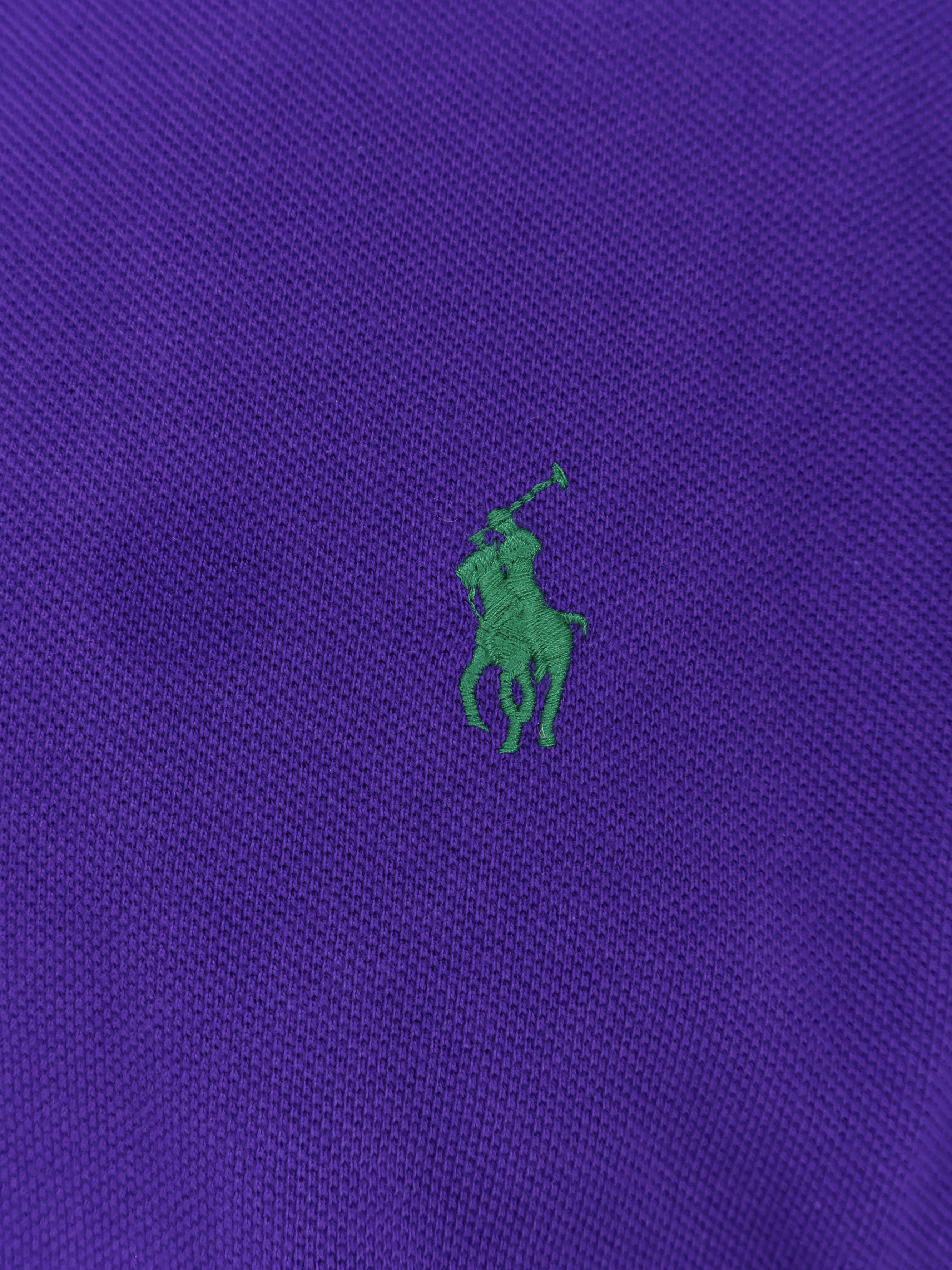 Polo Ralph Lauren T-shirts and Polos Purple Cotone