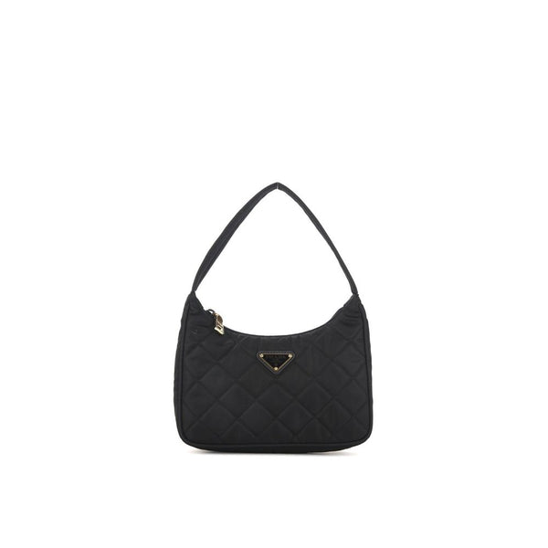 Prada 100% Nylon shoulder bag in black