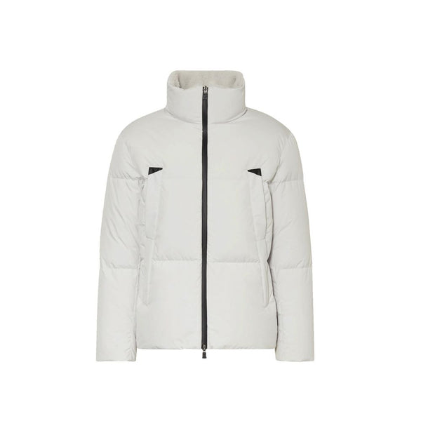 Herno 100% Polyester (shell); 80% down down jacket in white