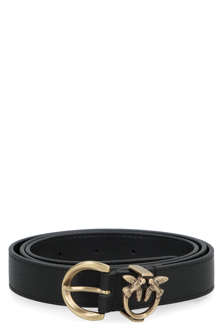 Leather Belt Black Cow Hide