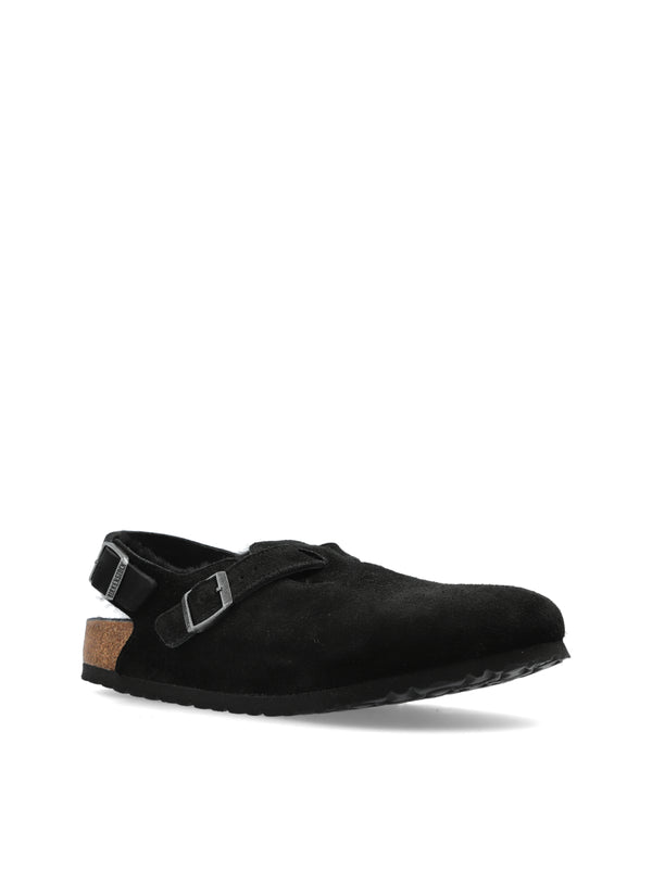 Birkenstock Suede mule in black