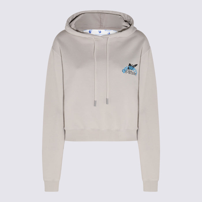 Off-White Sweaters Grey _co