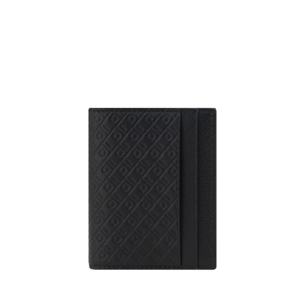 Ferragamo 100% Calf Leather Bos Taurus wallet in black