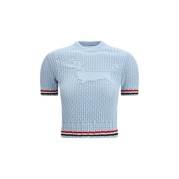 Thom Browne 100% Cotton t-shirt in blue