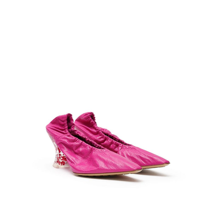 Bottega Veneta pump in pink — view 2