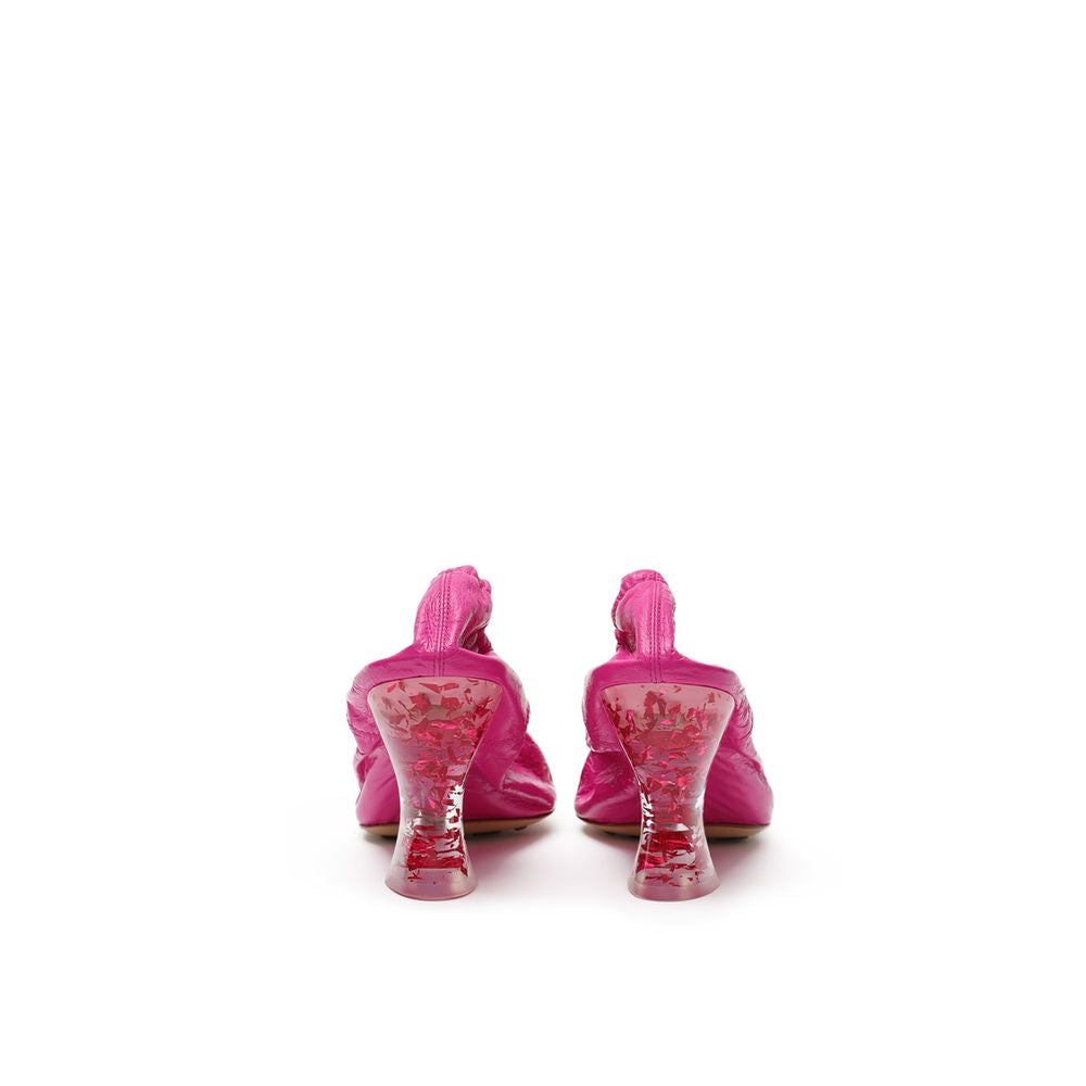 Bottega Veneta pump in pink — view 3
